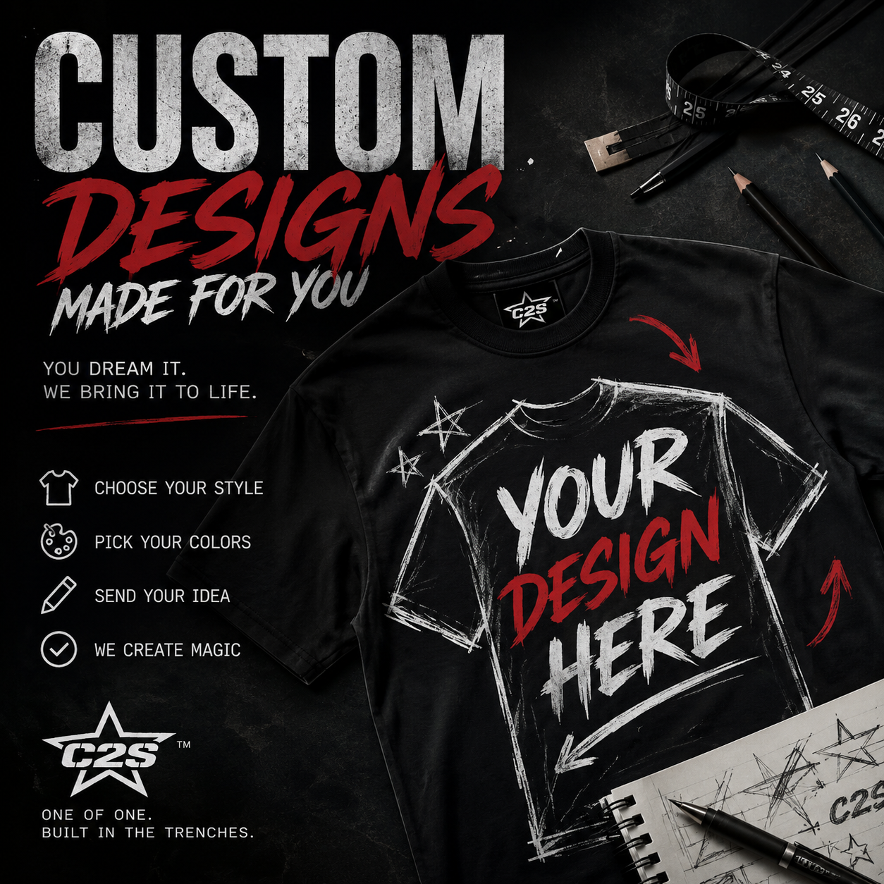 CREATE YOUR OWN PIECE™