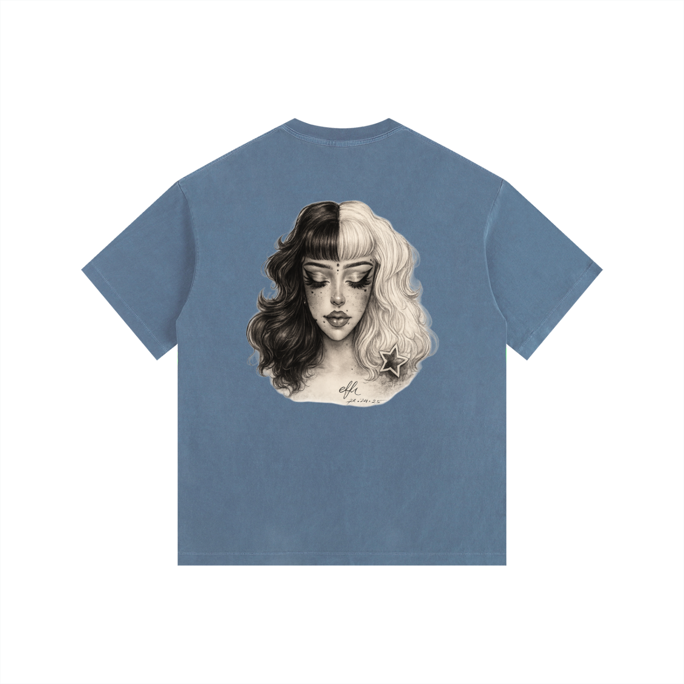 Vintage Washed Oversized Cotton T-Shirt
