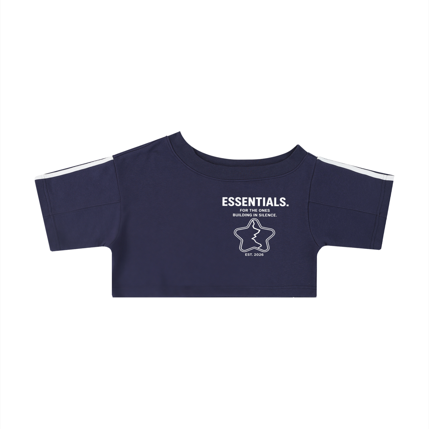 Women's Off-the-Shoulder Crop T-Shirt