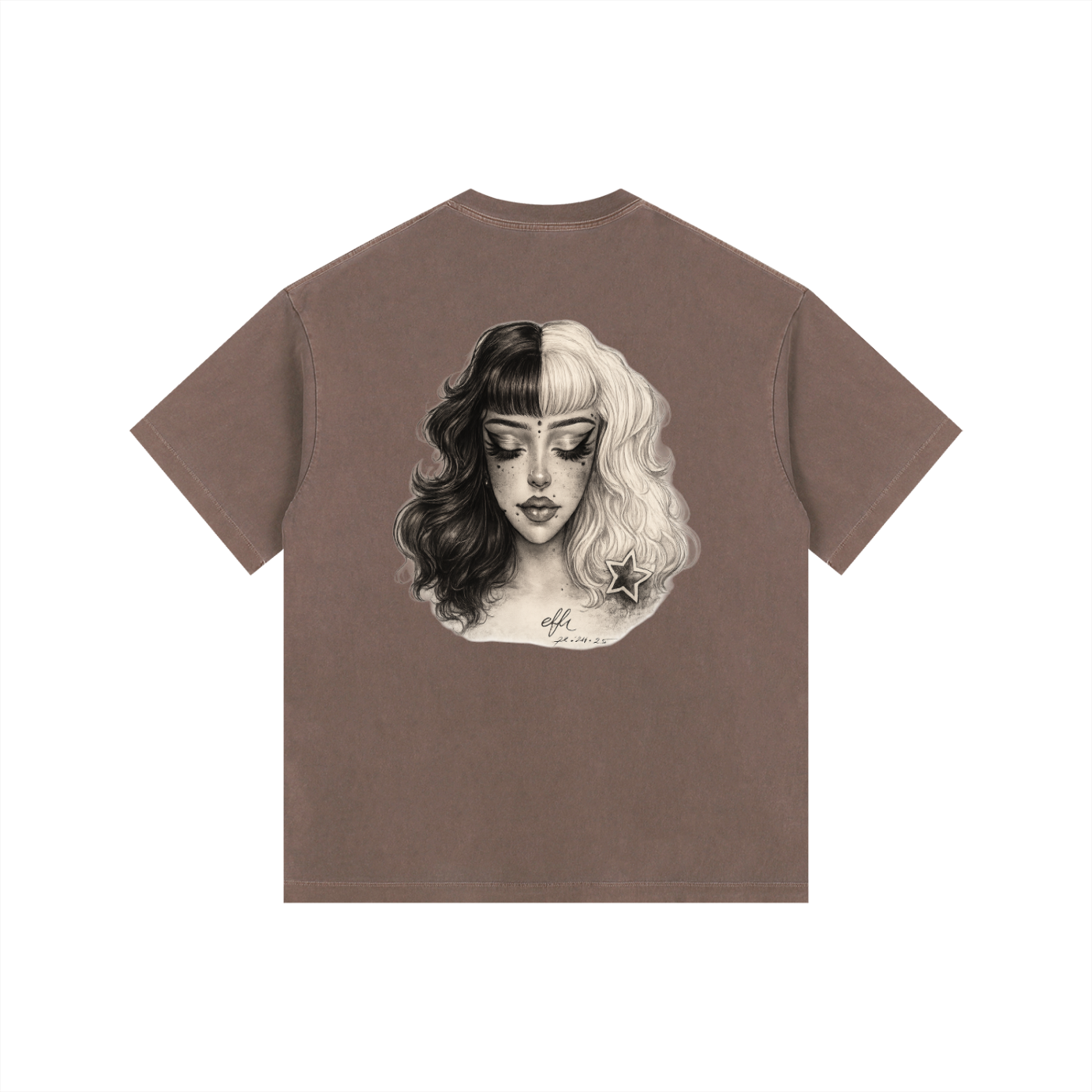 Vintage Washed Oversized Cotton T-Shirt