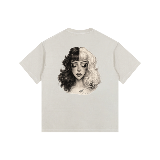 Vintage Washed Oversized Cotton T-Shirt