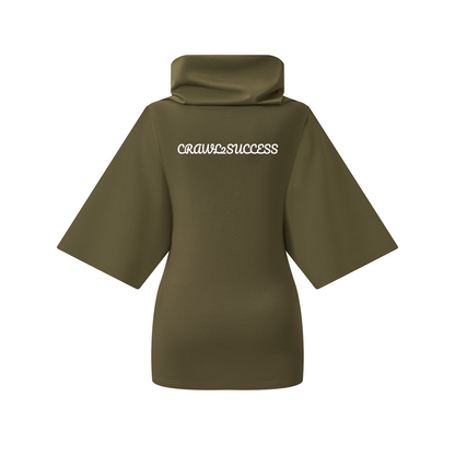 Women’s Cryo Turtleneck Batwing T-Shirt