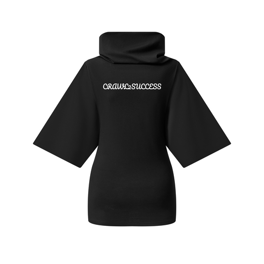 Women’s Cryo Turtleneck Batwing T-Shirt