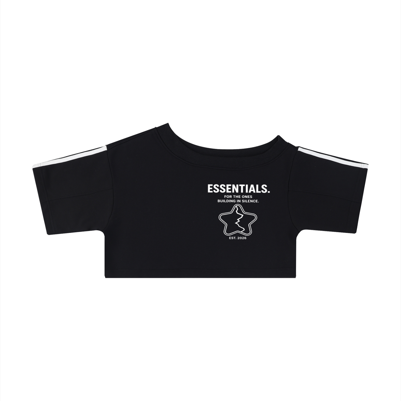 Women's Off-the-Shoulder Crop T-Shirt