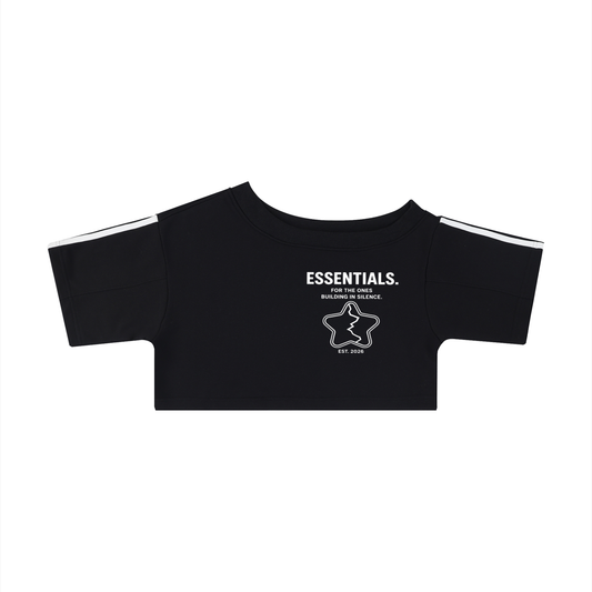 Women's Off-the-Shoulder Crop T-Shirt