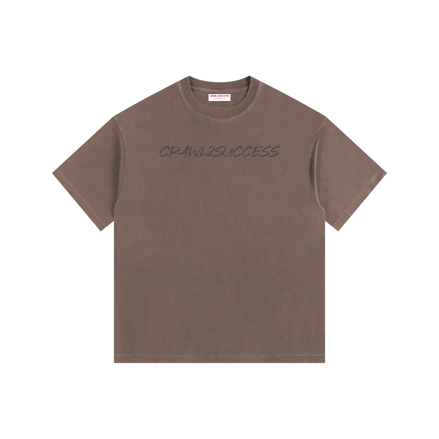 Vintage Washed Oversized Cotton T-Shirt