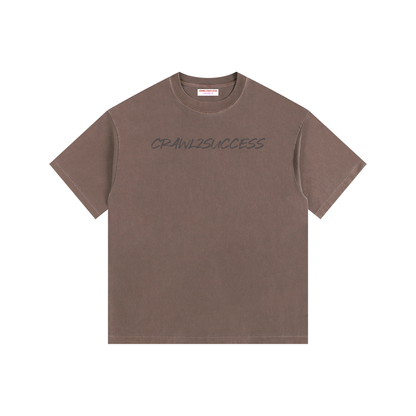 Vintage Washed Oversized Cotton T-Shirt