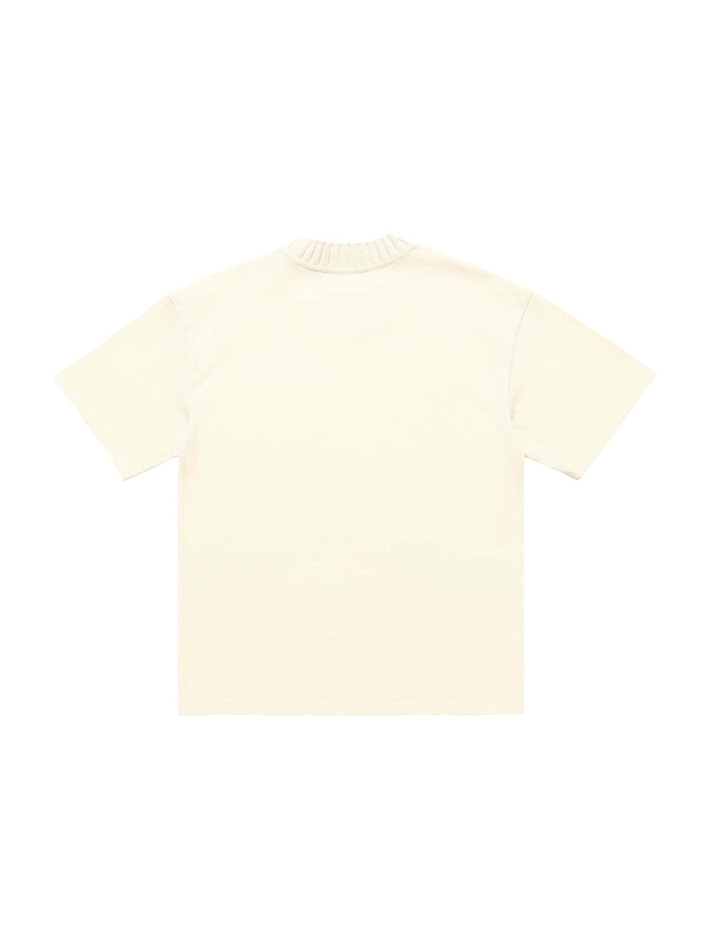 Heavyweight Knitted Round Neck T-Shirt